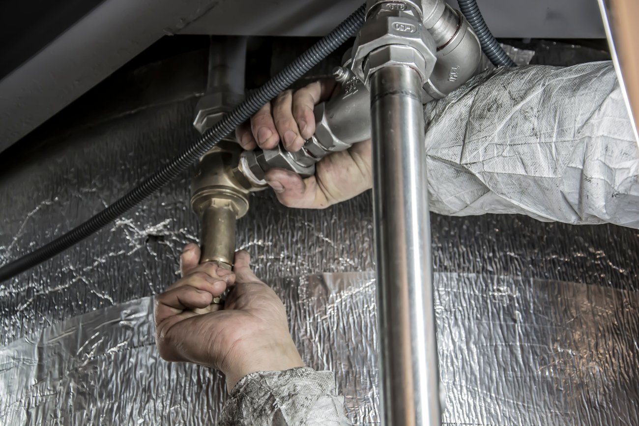 Mid-South Plumbing crew at work